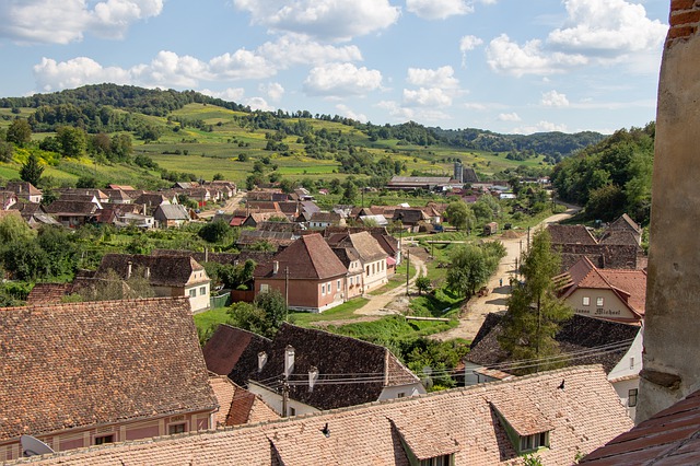 Biertan Village in Sibiu county