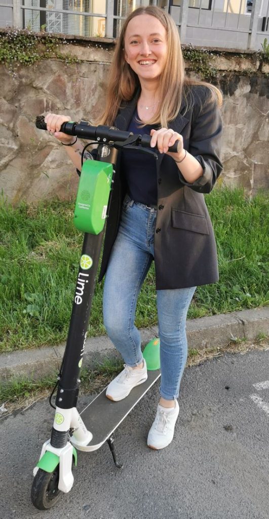 Scooters as a transportation Way for Students